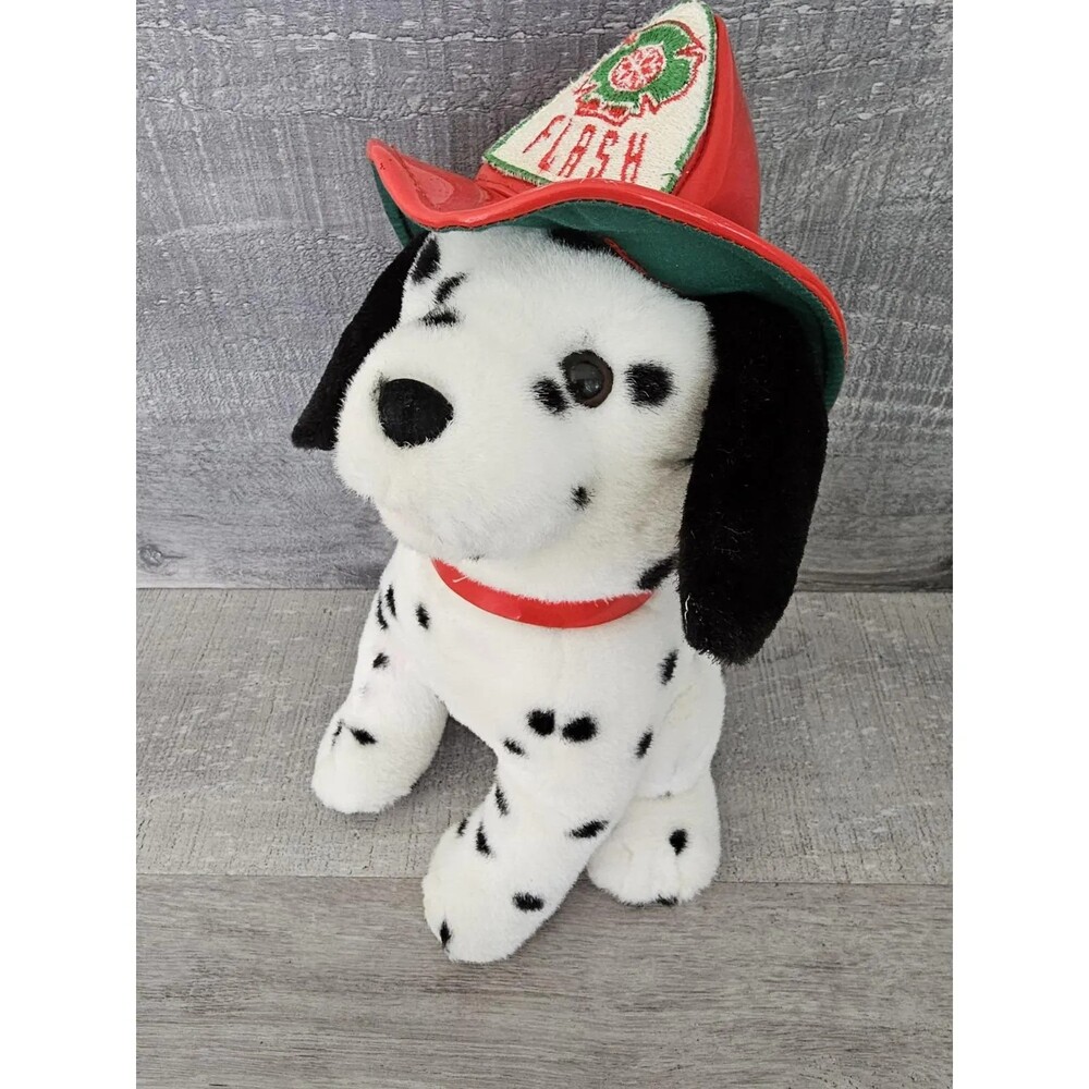 RARE Jstuff Associates Flash the Dalmatian Puppy Dog Lovey 12" Plush Stuffed Vtg